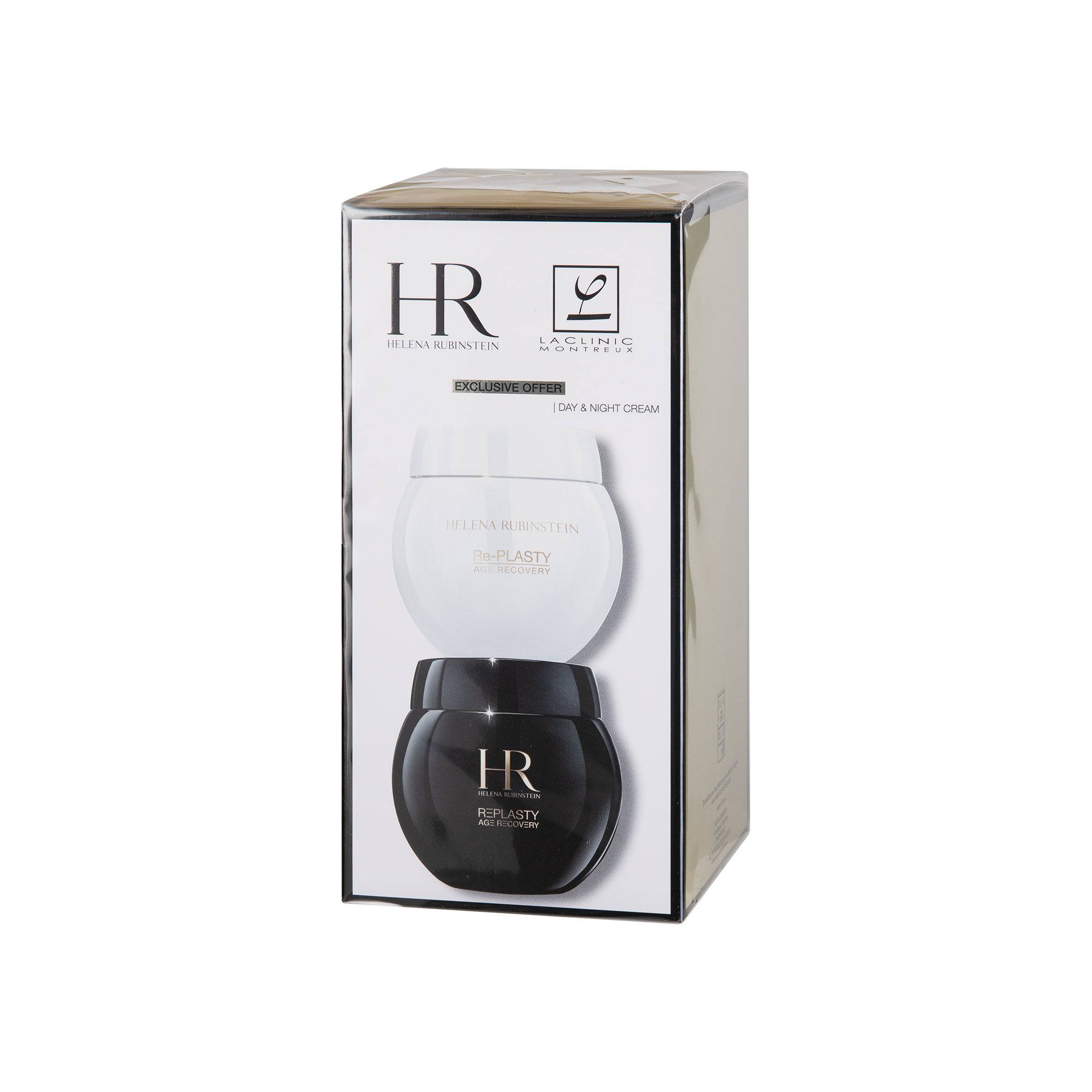 HELENA RUBINSTEIN 赫莲娜速效修复日霜+晚霜套装2'S (黑白绷带套装)