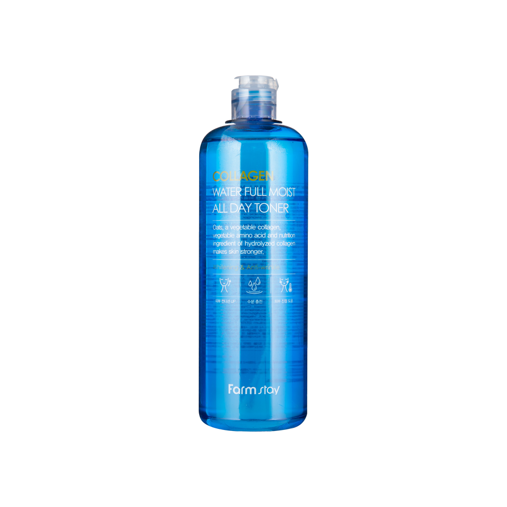 FARMSTAY 膠原蛋白全日保濕爽膚水 500ML