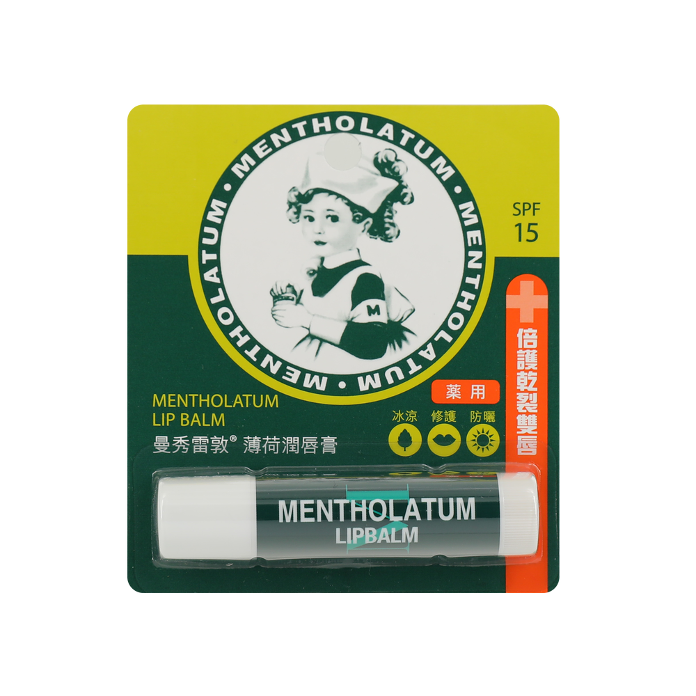 MENTHOLATUM 曼秀雷敦薄荷潤唇膏 3.5G