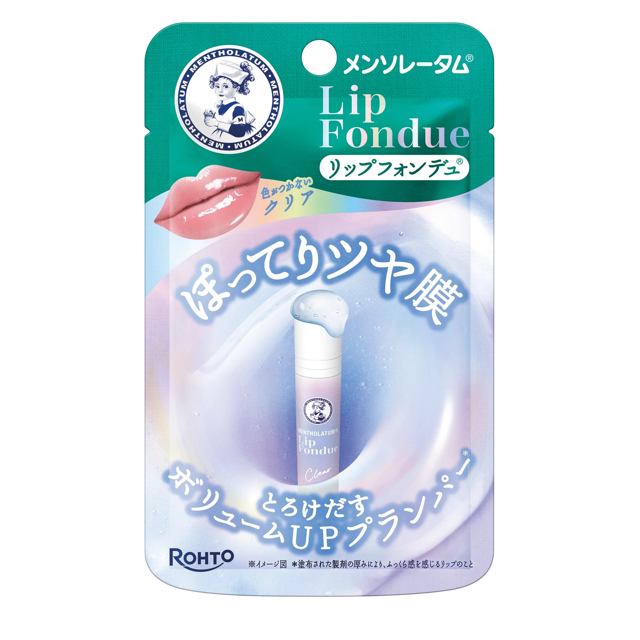 MENTHOLATUM 曼秀雷敦 LIP FONDUE 濃潤修護潤唇膏 – 透明 3.2G