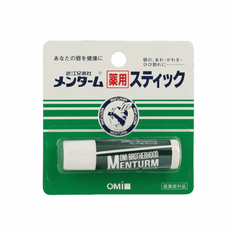 OMI 近江兄弟藥用潤唇膏(薄荷) 4G