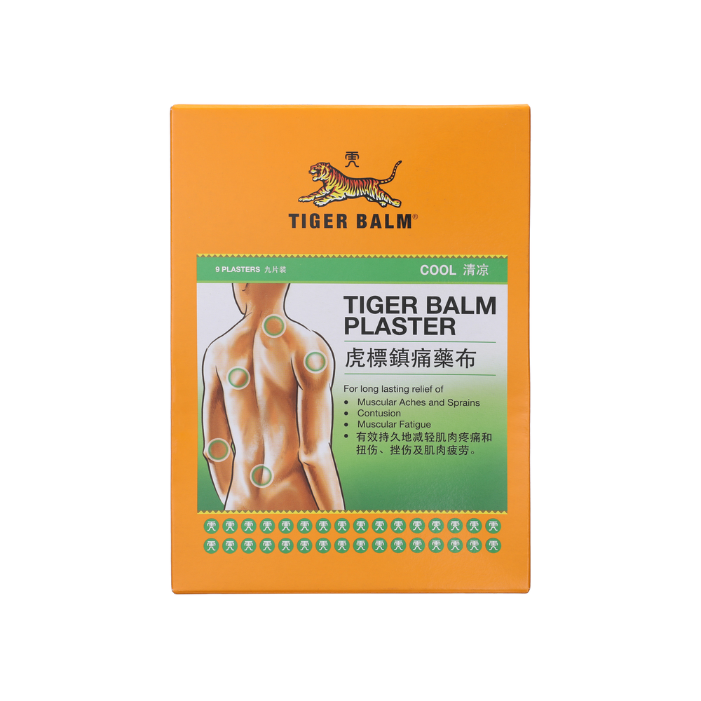 TIGER BLAM 虎標鎮痛藥布 – 清涼 9’S